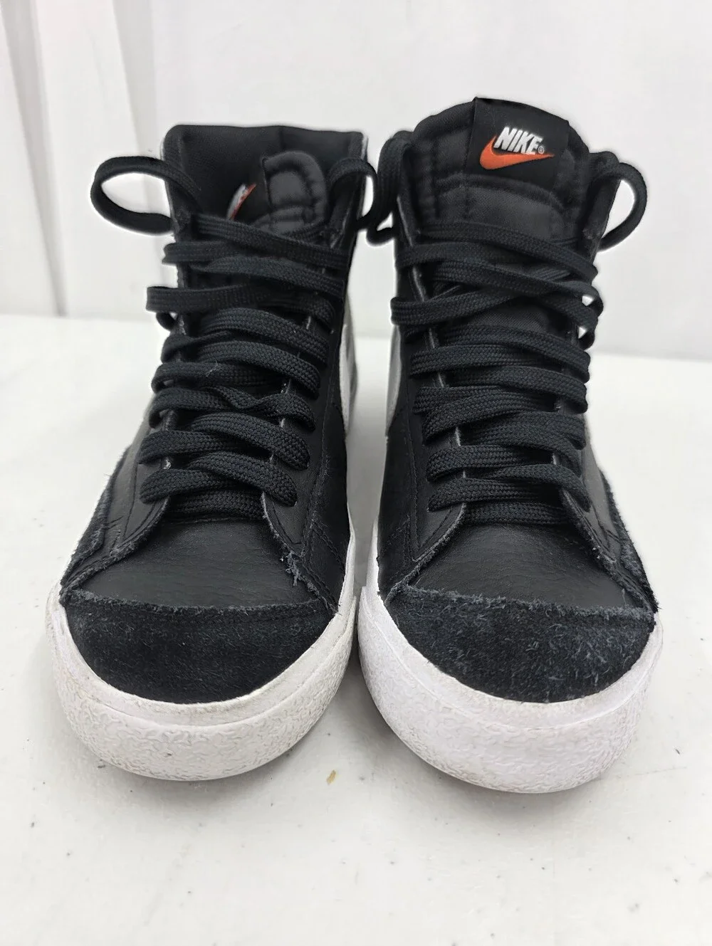 Nike Blazer Mid ‘77 GS Black White Shoes Youth Size 5.5Y Women's 7 DA4086-002.